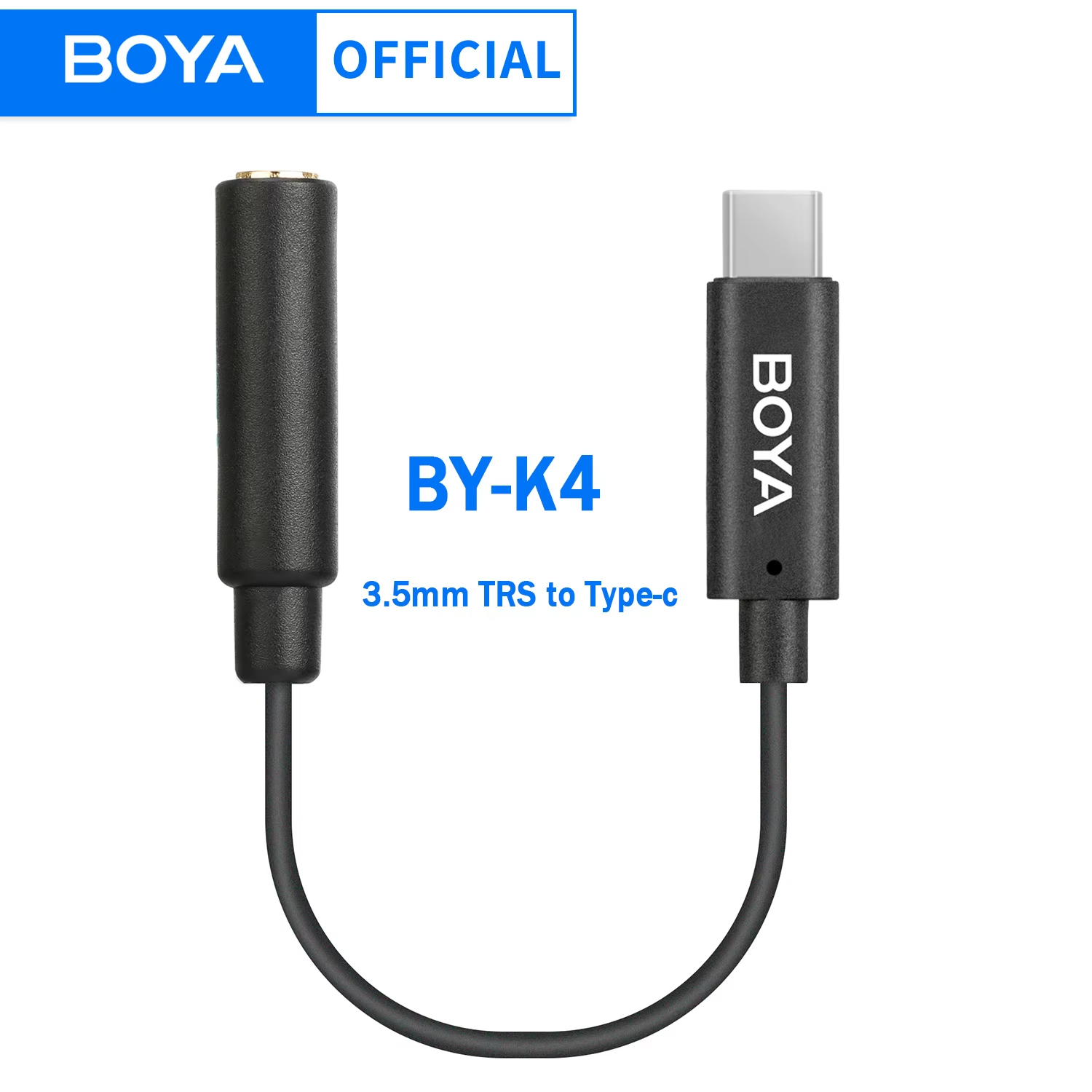 Tethering Cable Usb - BOYA BY-K4 Adaptor Konverter Audio Mikrofon