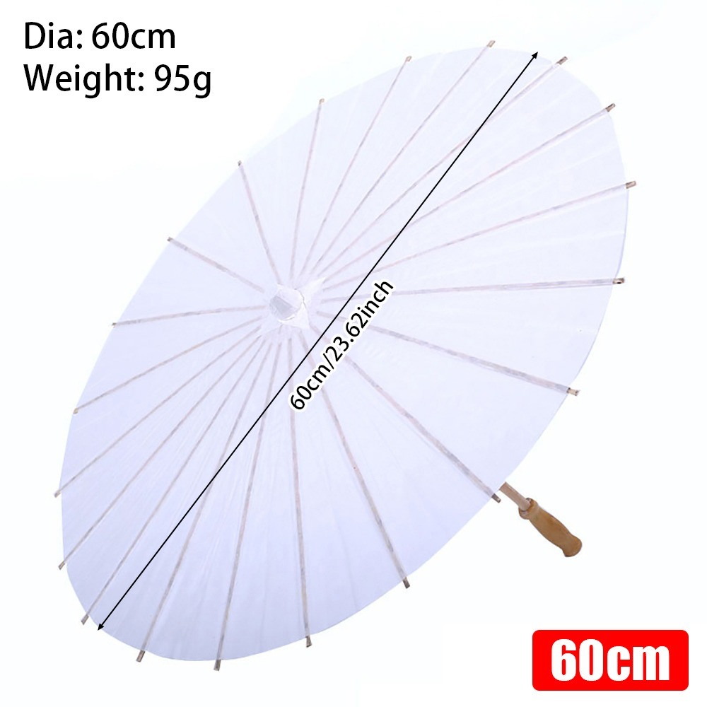 Photography Umbrella - 1 Buah Payung Kertas 20/30/40/60cm Berwarna