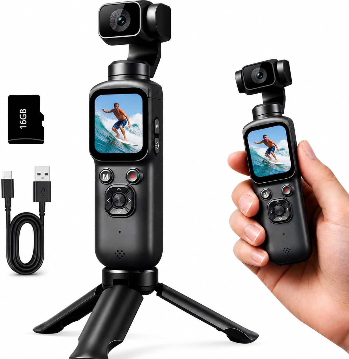 Photography Term - Kamera Vlogging Gimbal Genggam 4K untuk