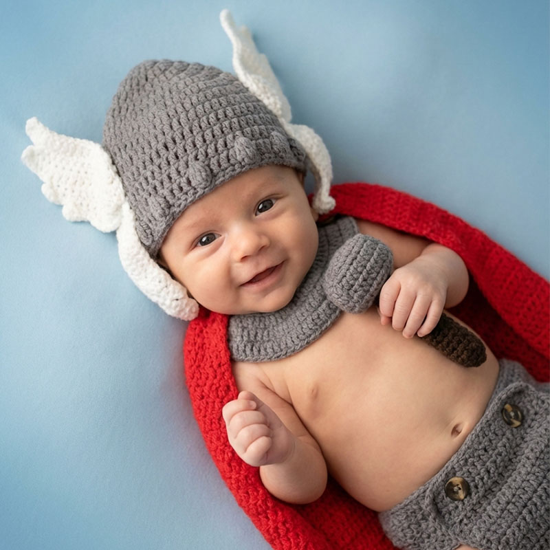 Photography Outfit - Alat Peraga Fotografi Bayi Baru Lahir