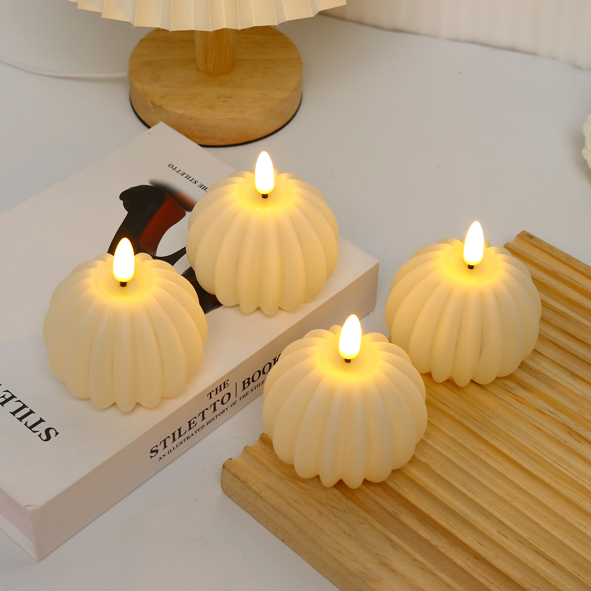Lilin LED Kubus untuk Dekorasi - Photography Wedding ulasan dan harga