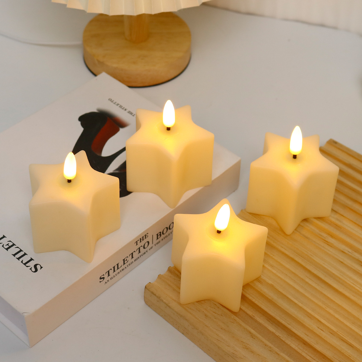 Lilin LED Kubus untuk Dekorasi - Photography Wedding ulasan dan harga