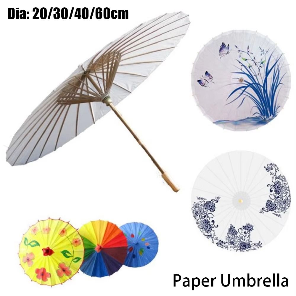 1 Buah Payung Kertas Diameter  - Photography Umbrella ulasan dan harga