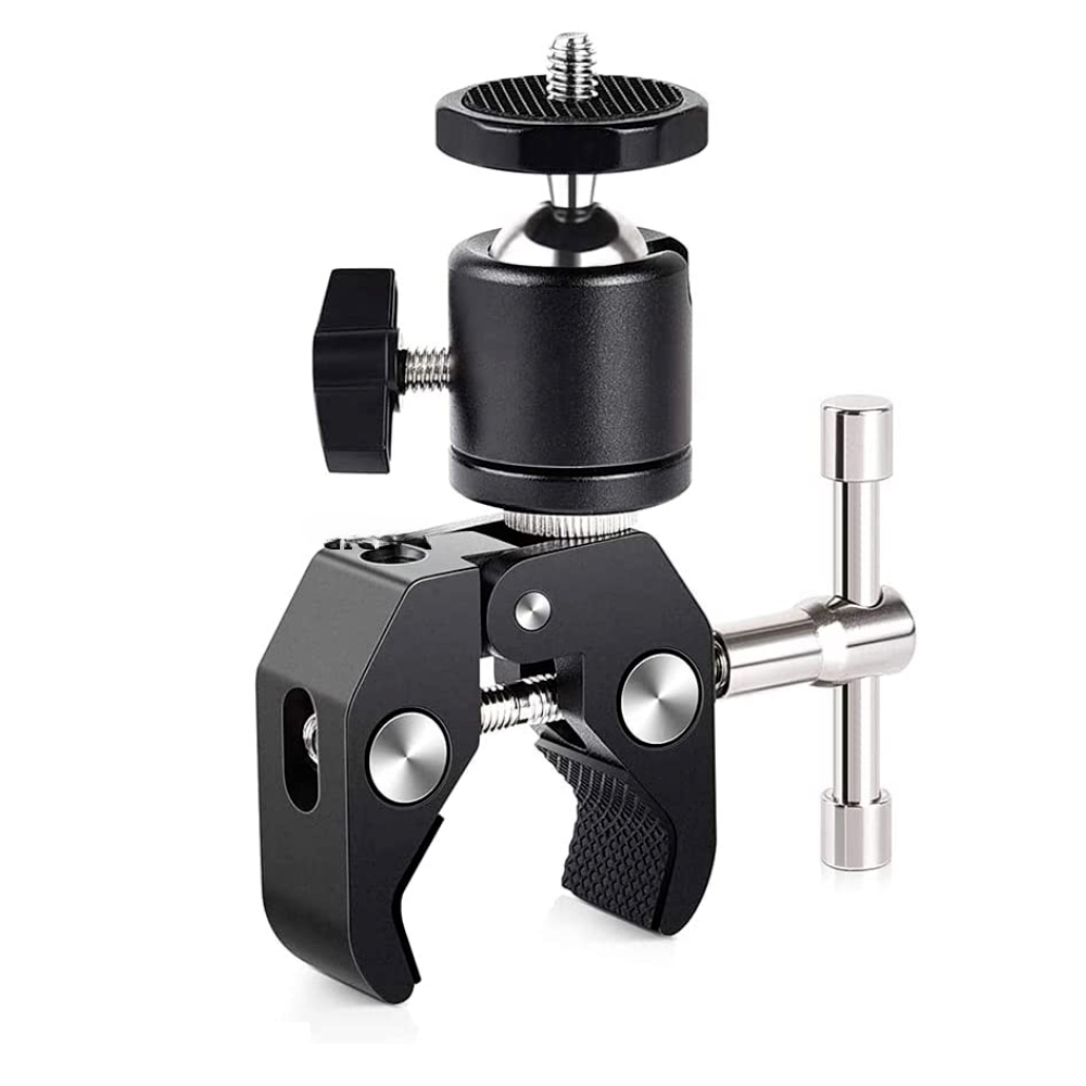 ERIKOLE penjepit Super dengan  - Fluid Head Tripod ulasan dan harga