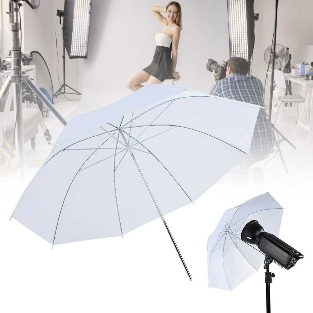 Payung Lembut Putih Transparan - Photography Umbrella ulasan dan harga