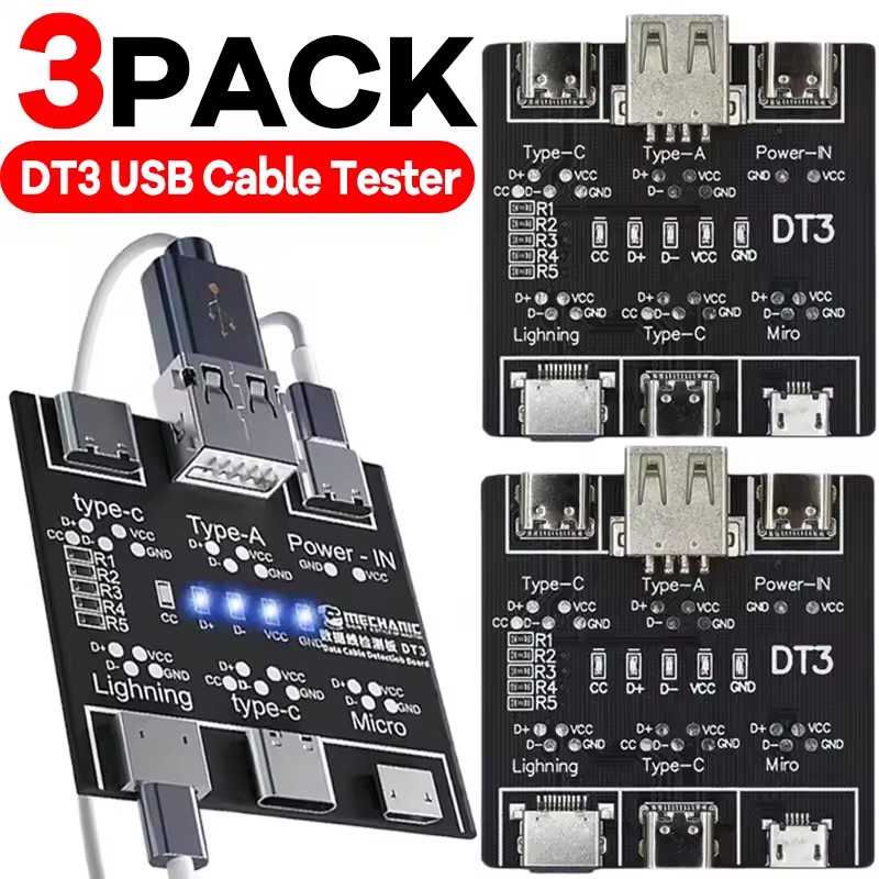 Papan Deteksi Kabel Data DT3 T - Tethering Cable Usb ulasan dan harga