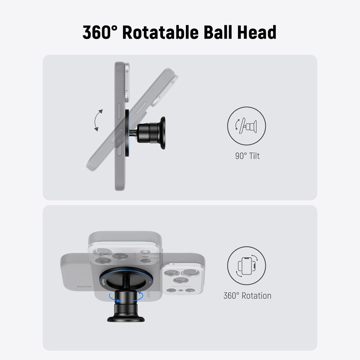 NEEWER Dudukan Tripod Magnetik - Fluid Head Tripod ulasan dan harga