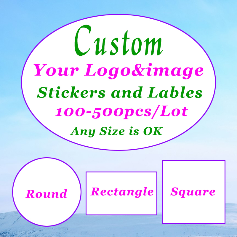 500-100 Buah Stiker Kustom Lab - Photography Logo ulasan dan harga