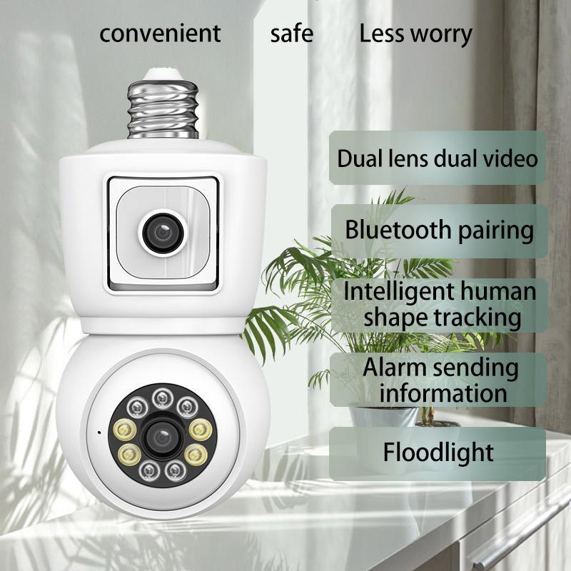 Bohlam kamera WiFi 4K 8MP E27, - Photography Term ulasan dan harga