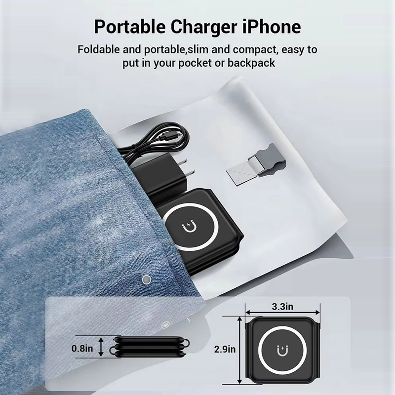 Pengisi Daya Nirkabel Lipat Ma - Tethering Cable Usb ulasan dan harga