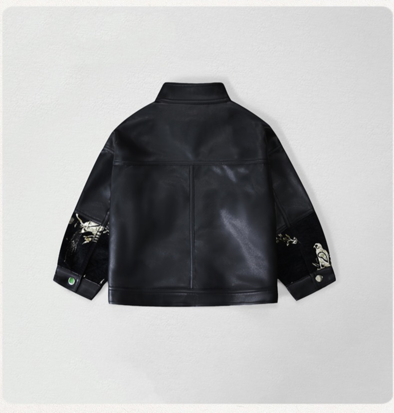 Jaket Kulit PU Bordir Sepeda M - Photography Wedding ulasan dan harga