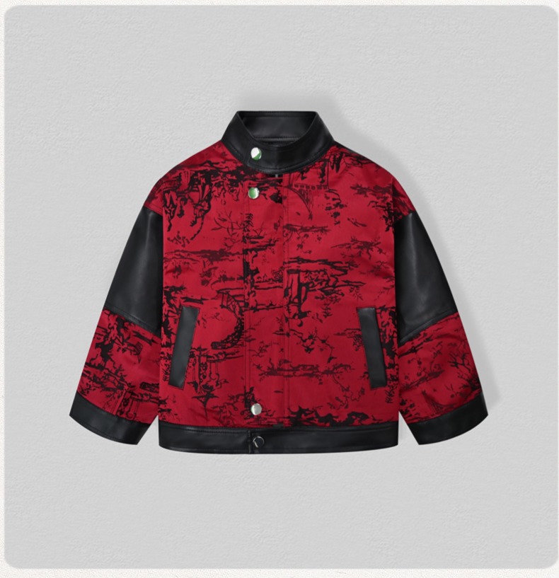 Jaket Kulit PU Bordir Sepeda M - Photography Wedding ulasan dan harga