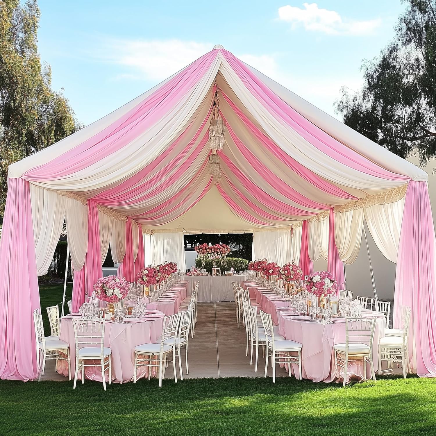 Tirai Latar Belakang Putih unt - Photography Wedding ulasan dan harga
