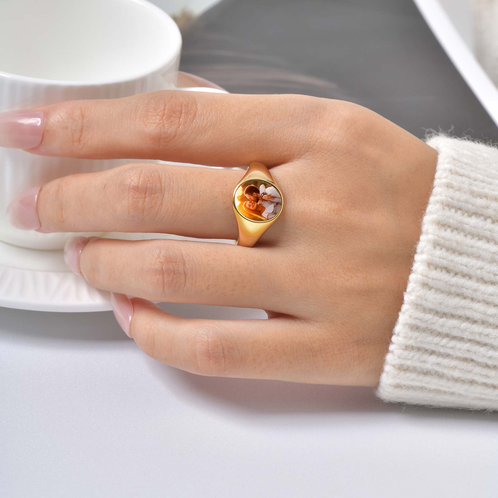 Cincin Foto Kustom untuk Wanit - Photography Logo ulasan dan harga