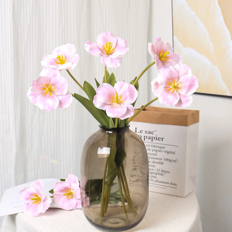 5 Buah Bunga Tulip Lipat 54cm  - Photography Wedding ulasan dan harga