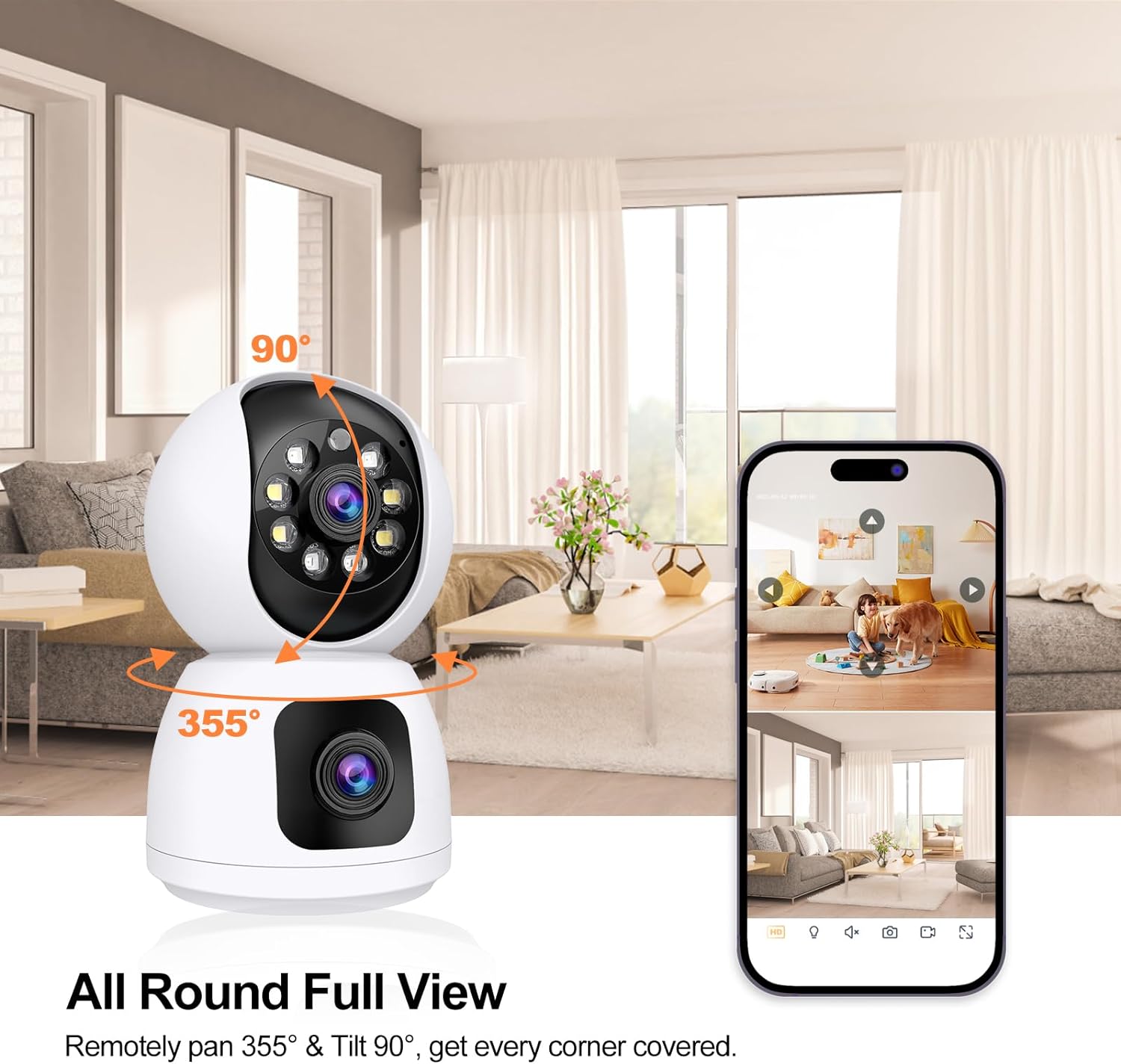 ANSVICAM Tuya Smart 4K 8MP Kam - Photography Term ulasan dan harga