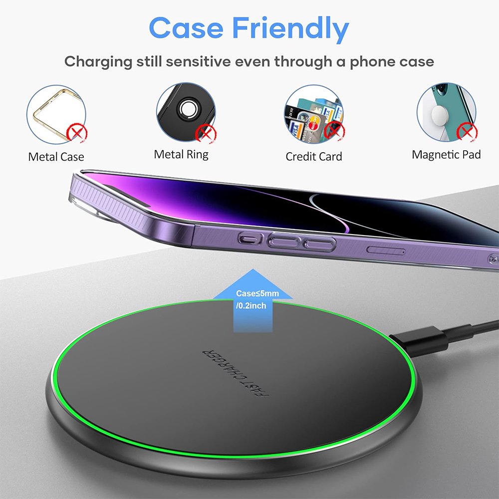 15W Pengisi Daya Nirkabel Cepa - Tethering Cable Usb ulasan dan harga