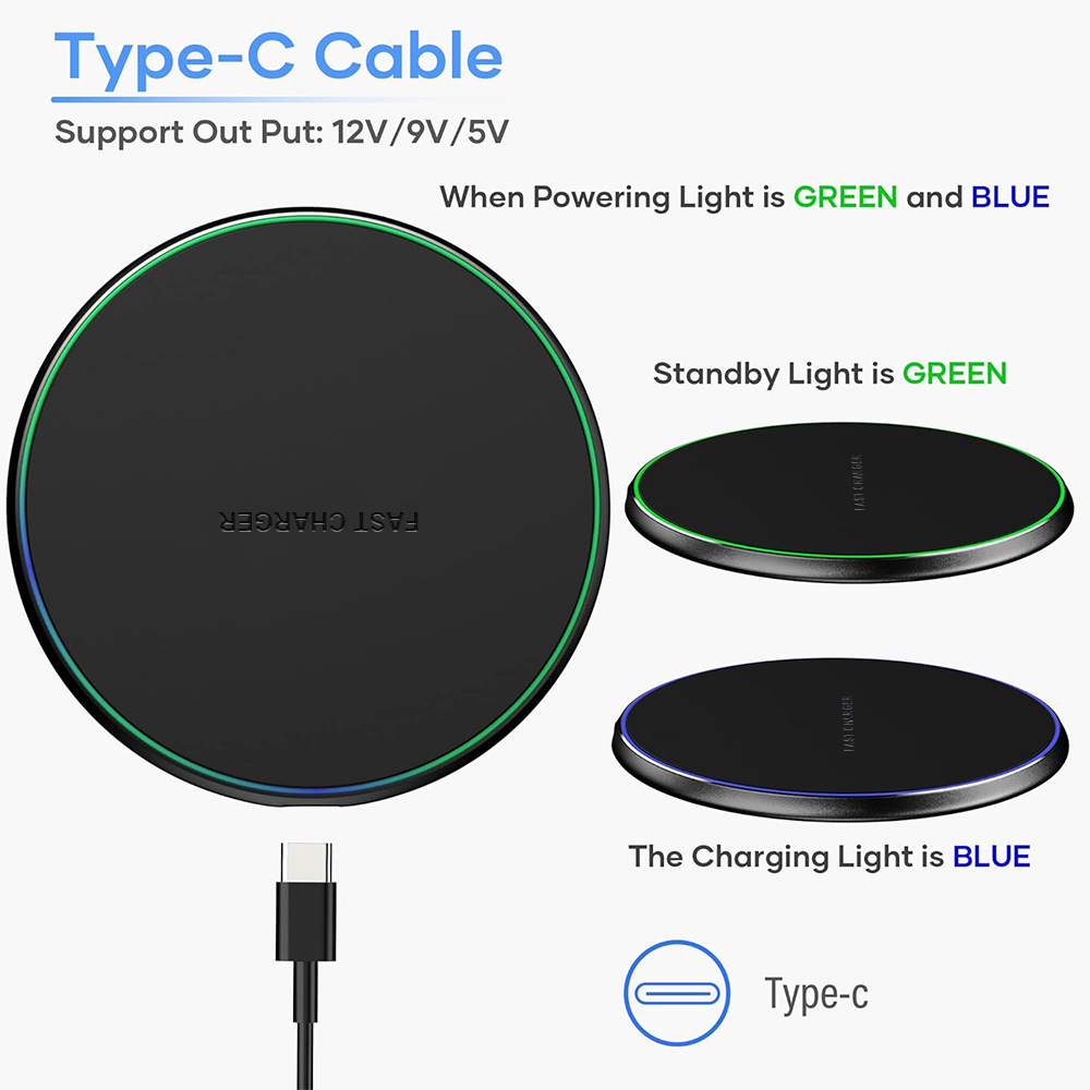 15W Pengisi Daya Nirkabel Cepa - Tethering Cable Usb ulasan dan harga