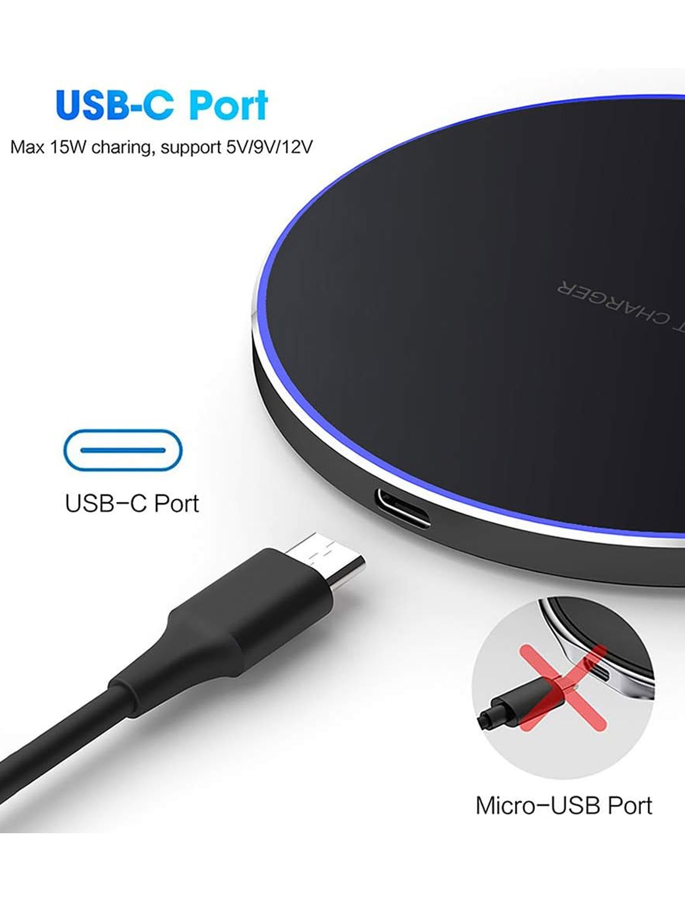 15W Pengisi Daya Nirkabel Cepa - Tethering Cable Usb ulasan dan harga