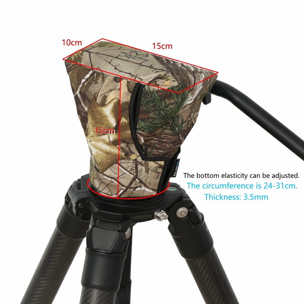 ROLANPRO pelindung teras Cloud - Fluid Head Tripod ulasan dan harga