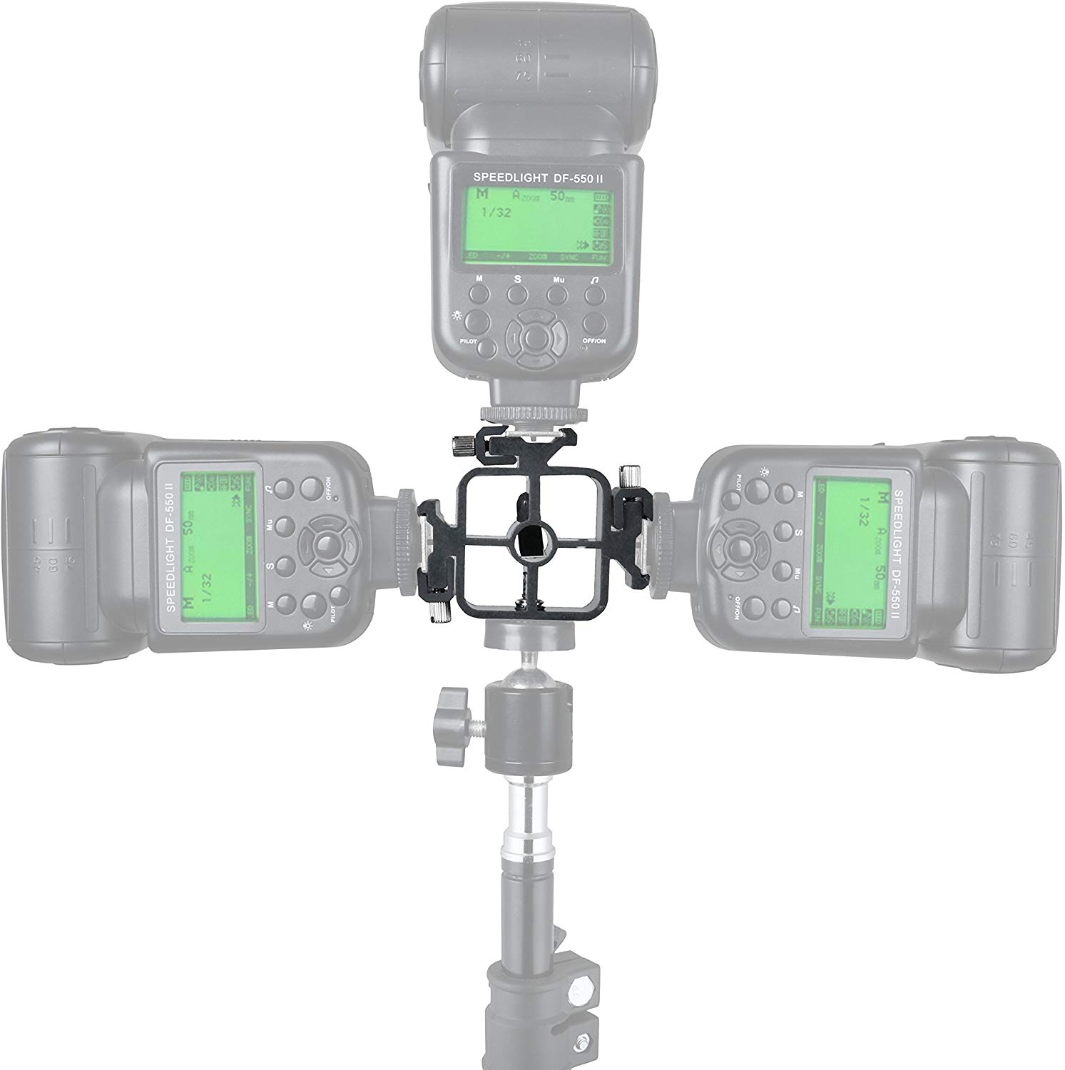 Braket Flash dudukan ponsel, 3 - Photography Umbrella ulasan dan harga