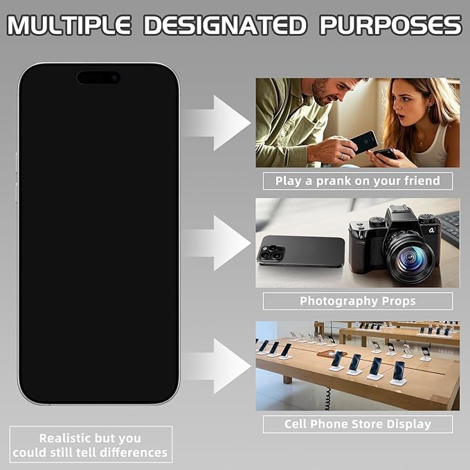 Ponsel Dummy Non-Fungsional Un - Photography Logo ulasan dan harga